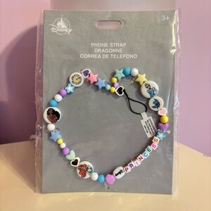 Disney Princess Phone Strap Cinderella Moana Ariel